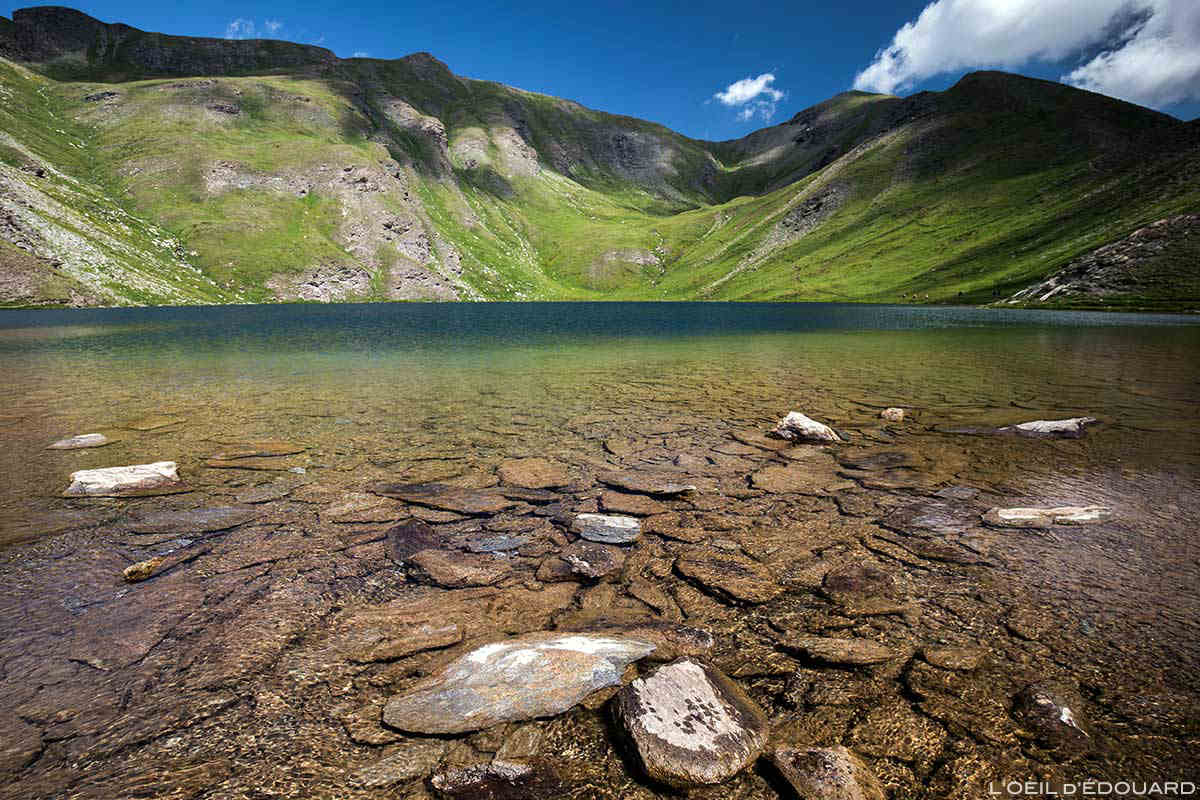 GR 58 - Tour du Queyras : Etape au Lac du Grand Laus - Crédit : L'Oeil d'Edouard