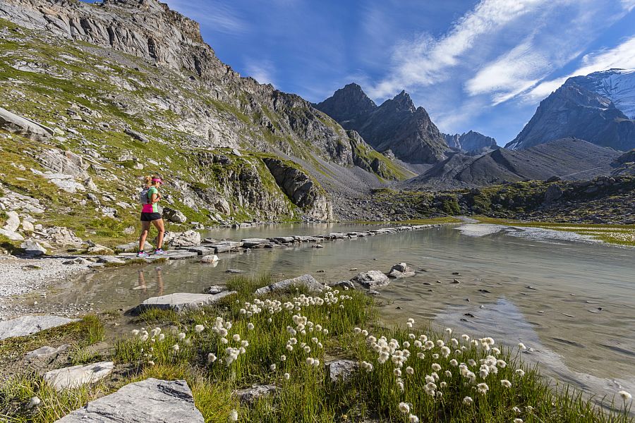 GR® 55 - De Tigne-le-Lac à Polset (Modane) par Pralognan - De Tignes-le Lac à Polset (Modane)